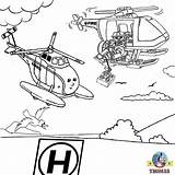 Coloring Thomas Helicopter Pages Harold Tank Printable Engine Train Friends Print Lego Color Book Sheets Kids Drawing Rescue Toys Games sketch template