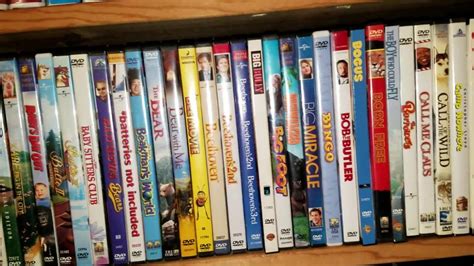entire  blu ray dvd vhs  collection youtube