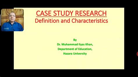 case study research youtube