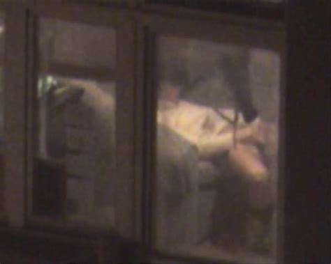 lovely babe filmed masturbating through apartment window