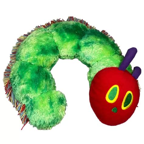eric carle   hungry caterpillar neck pillow plush stuffed animal
