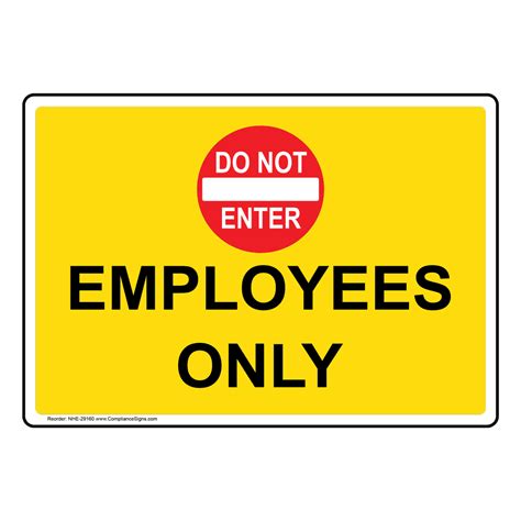 restricted access   enter sign employees