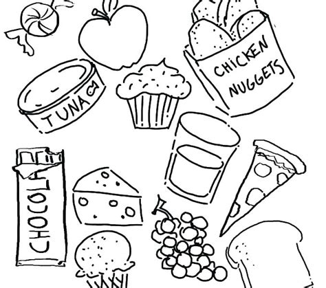 food groups coloring pages  getdrawings