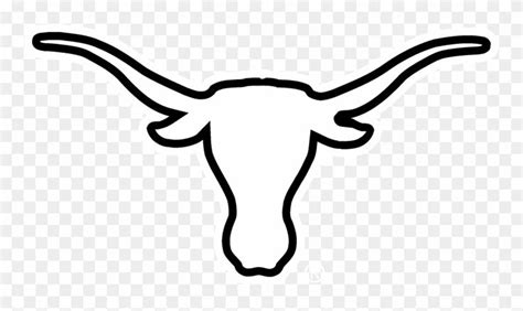 texas longhorns logo png black  white longhorn logo clipart