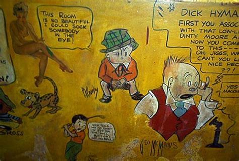 cartoon murals