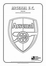 Arsenal Coloring Pages Logo Soccer Logos Cool Club Clubs Football Fc Kids Team Printable League Color Teams Print Cup Fotboll sketch template