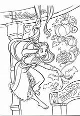 Rapunzel Enrolados sketch template