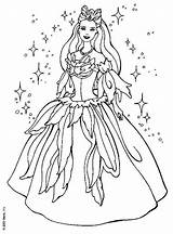 Princess Coloring Pages Print Colouring Clipart Library Barbie Cartoon Princes sketch template