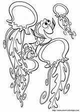 Nemo Findet Dory Disegni Buscando Ausmalbilder Colorare Jellyfish Kwallen Tussen Procurando Ricerca Malvorlagen Gevaarlijke Speelt Kwal Colouring Bing Procura Cartone sketch template