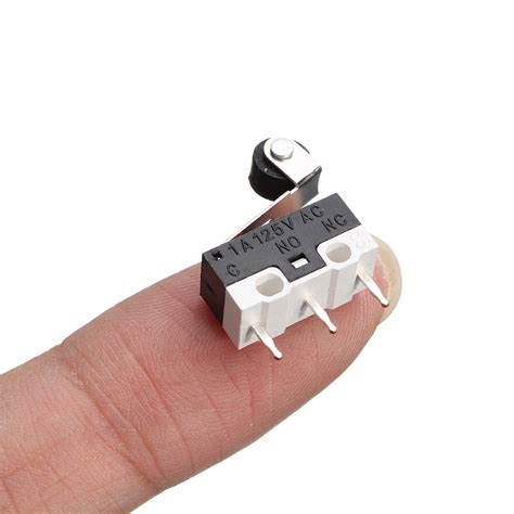 pcs ultra mini roller lever actuator microswitch spdt  miniature micro switch alex nld
