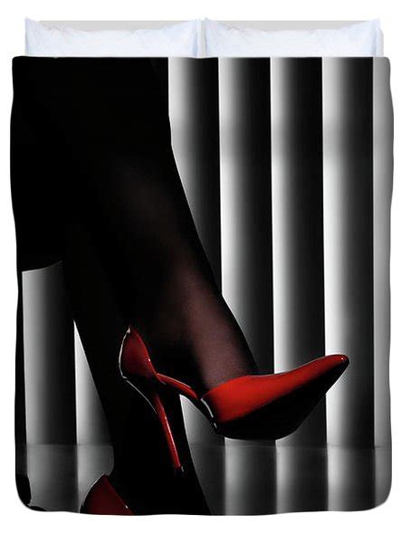 woman legs in red shoes photograph by oleksiy maksymenko