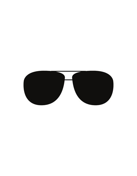 Aviator Sunglasses Digital File Svg Png  Cricut And Etsy In 2020