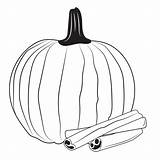 Spice Ice Pumpkin Clipartmag Drawing sketch template
