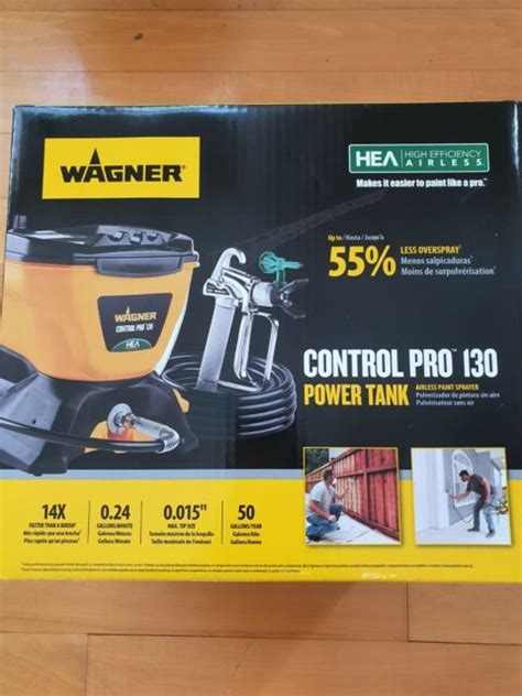 wagner control pro  power tank airless paint sprayer ebay