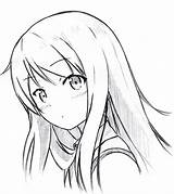 Anime Manga Sakurasou Kanojo Pet Na Dibujos Deviantart Facil Dibujar Lapiz аниме Para Dibujo эскиз Chicas Girl Animes Fáciles Kawaii sketch template