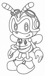 Charmy Uncolored Deviantart sketch template