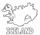 Iceland Coloring Pages Icelandic Getcolorings Color Colorings Printable sketch template