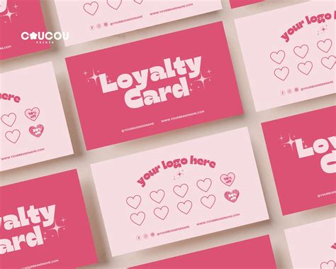loyalty card design loyalty card template loyalty cards marketing