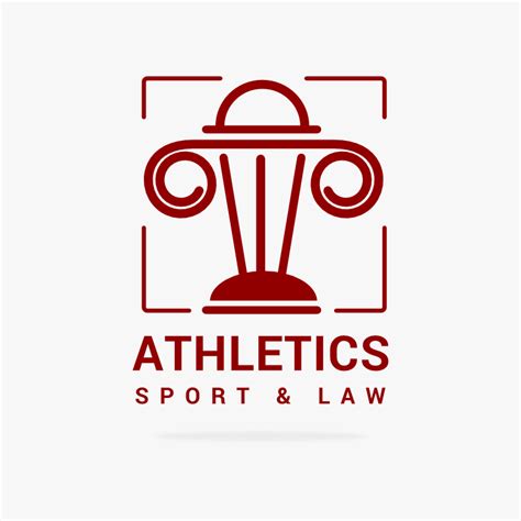 athletics sports logo template bobcares logo designs services