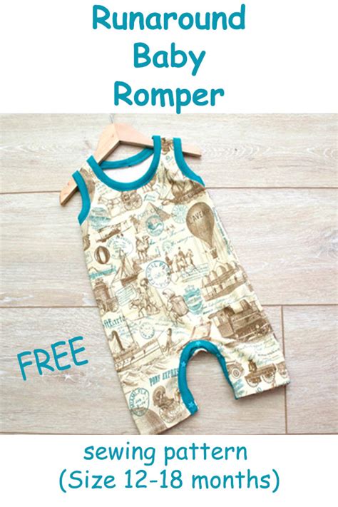 runaround baby romper sewing pattern size   months sew