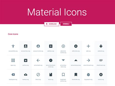 material icons pack sketch freebie   resource  sketch