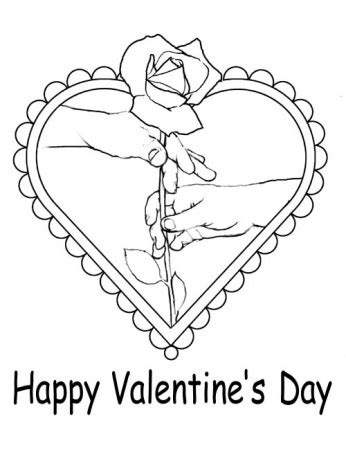 adult rose flowers hearts  roses coloring pages coloring pages