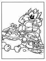 Coloring Pages Looney Tunes Baby Christmas Foods Disney Cute Coloringpages1001 Tweety Animated Popular sketch template