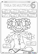 Tablas Multiplicar Fichas Ejercicios Actiludis Juegos Matematicas sketch template