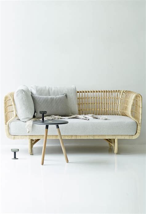 nest sofa cane  furniture home decor love seat
