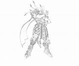 Soulcalibur Algol Character Coloring Printable sketch template