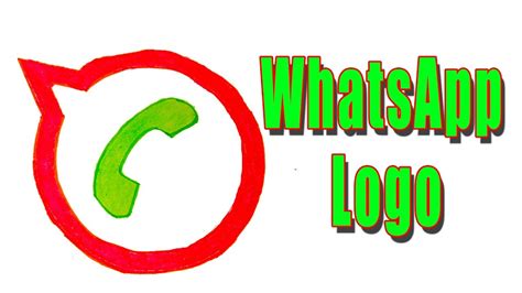 draw whatsapp logo youtube youtube