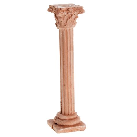 nativity accessory corinthian column terracotta colour  sales  holyartcom