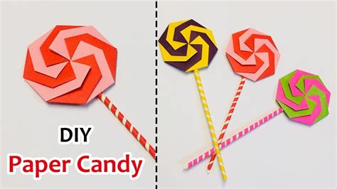 paper candy  home diy mini paper candy idea easy