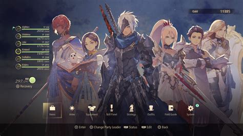 tales  arise   switch characters