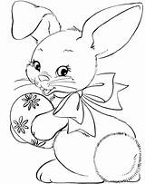 Easter Bunny Coloring Pages Printable Bunnies Print Egg Flowers Kids Book Back Click Baskets Larger sketch template