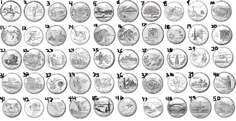 collect   state quarters bucket list     pinterest