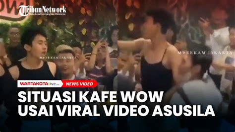 Situasi Kafe Wow Usai Viral Video Perbuatan Asusila Pasangan Gay Youtube