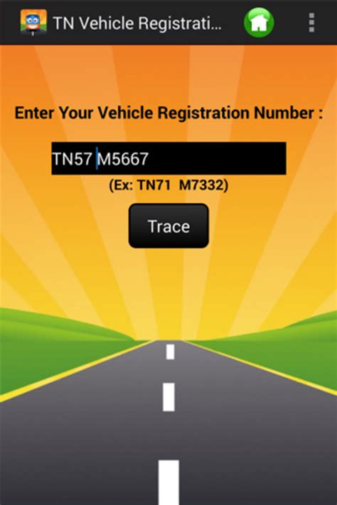 vehicle registration check tn apk  android