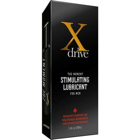 Xdrives The Moment Stimulating Personal Lubricant For Men Male