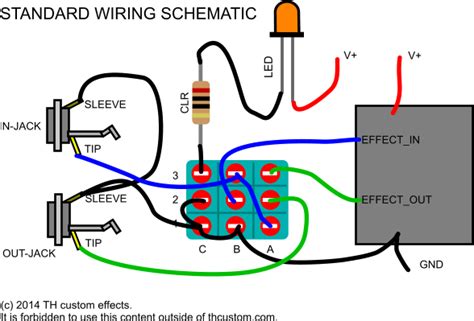 switching mechanical switches standard wiring diagrams  custom effects