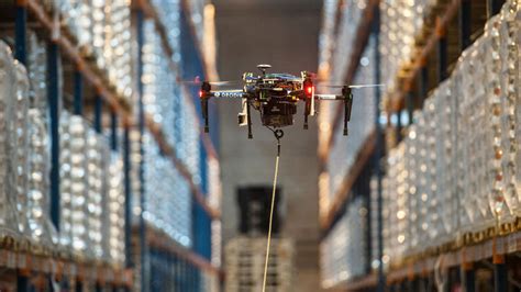 geodis  delta drone unveil completely automatic warehouse inventory system post parcel