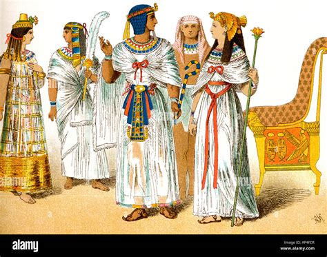 ancient egyptian royals stock photo alamy