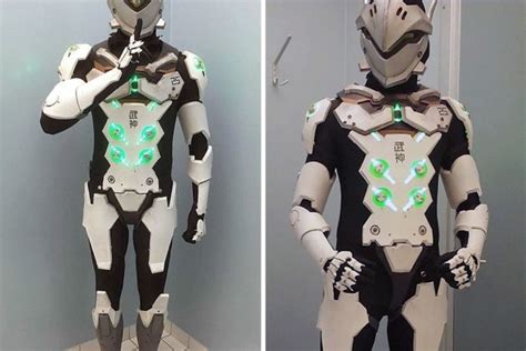 light  overwatch genji cosplay  insanely cool mikeshouts