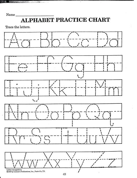 letter sheets  preschool letter worksheets
