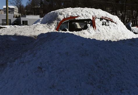 snow piles   greenwich