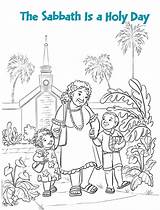 Lds Mormon Pioneer Sabbath Latter Sheets Scribblefun Coloringfolder sketch template
