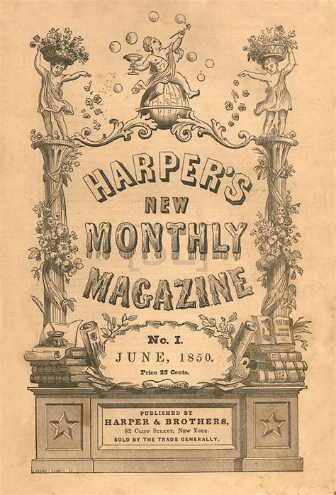 harpers  monthly magazine  steven lomazow collection
