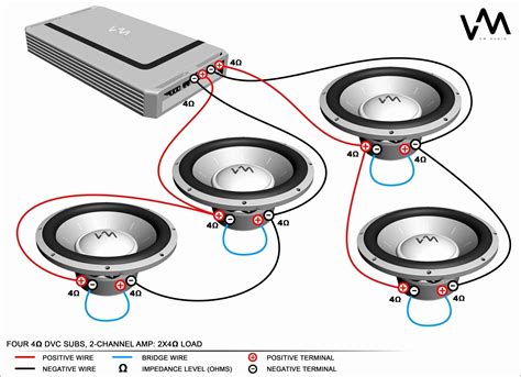 unique wiring diagram  double pole contactor subwoofer wiring car audio subwoofer wiring