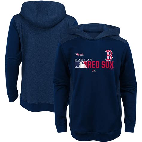 boston red sox youth authentic collection winning streak pullover