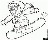 Snowboarder Wintersport Snowboard Inverno Pintar Schnee Neve Esportes Kolorowanki Kolorowanka Sportarten Snowboarden sketch template